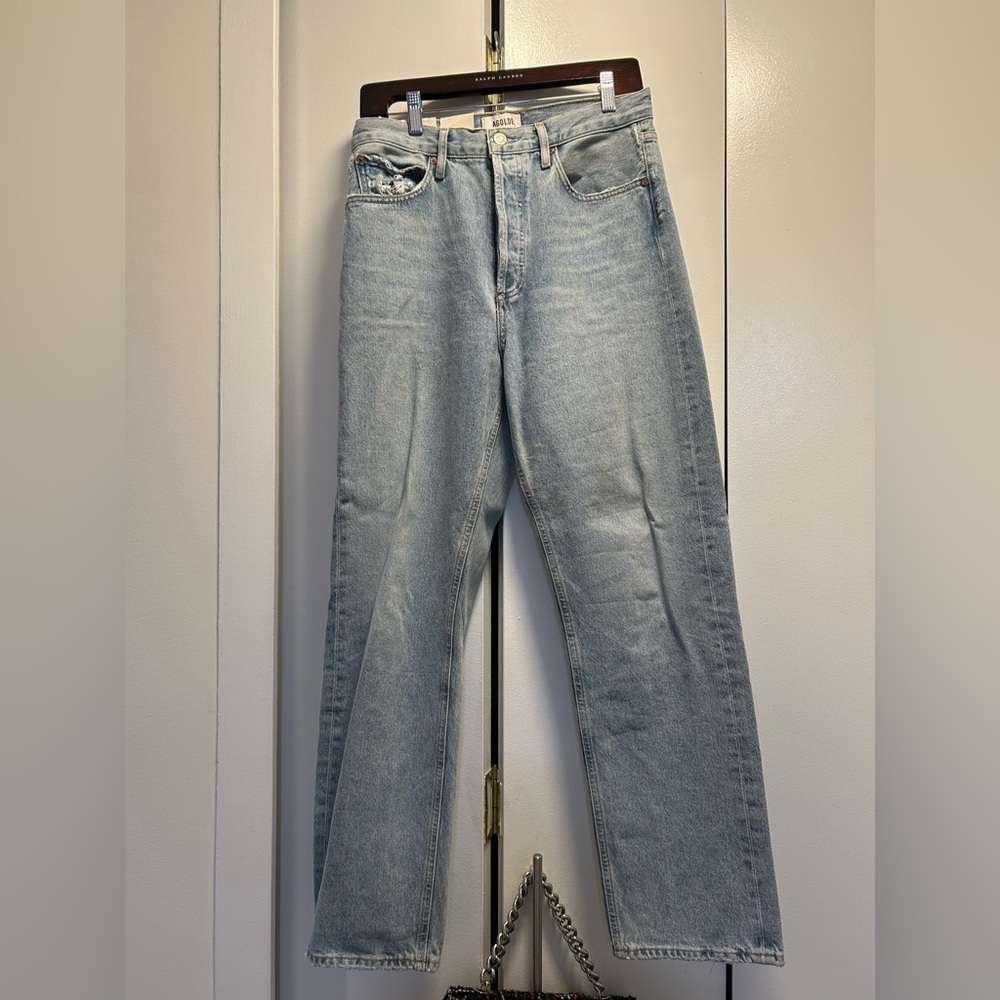 Agolde 90s straight high rise jeans NWT size 26
